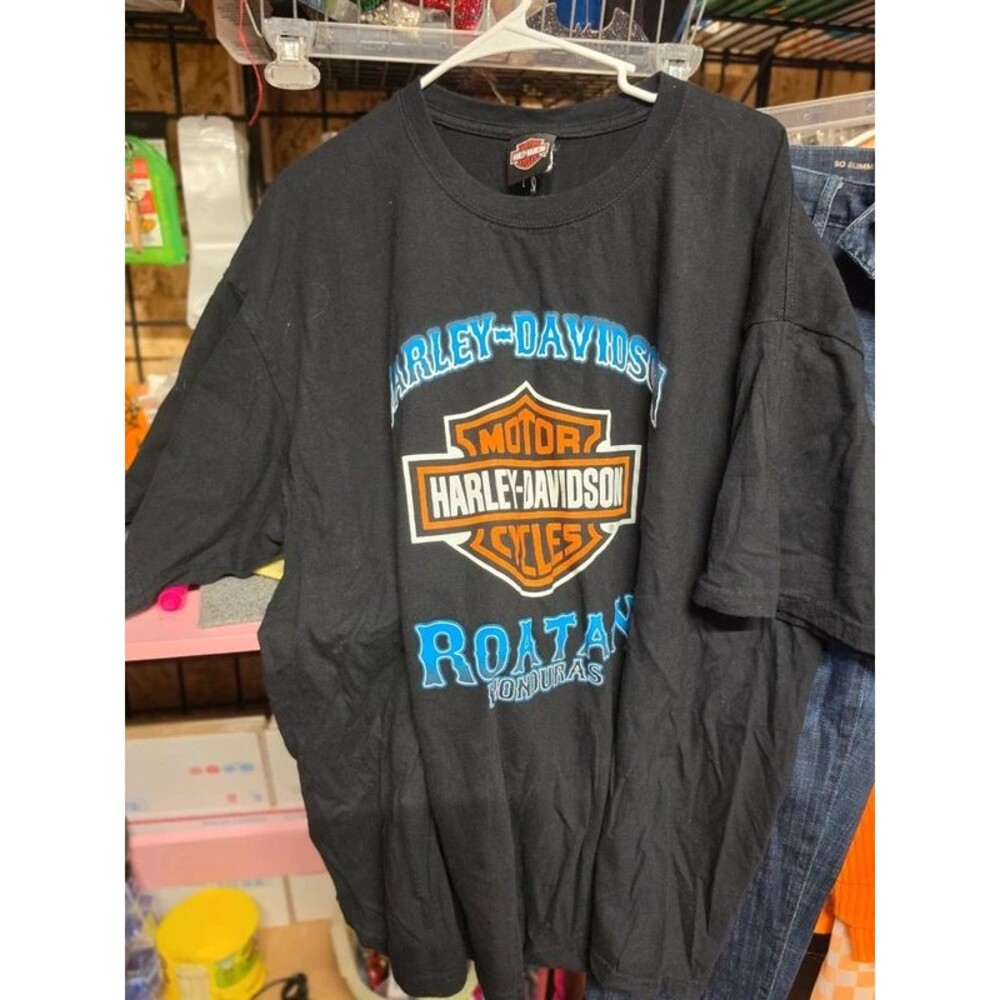 Harley Davison Graphic T-shirt Roatan 2XL